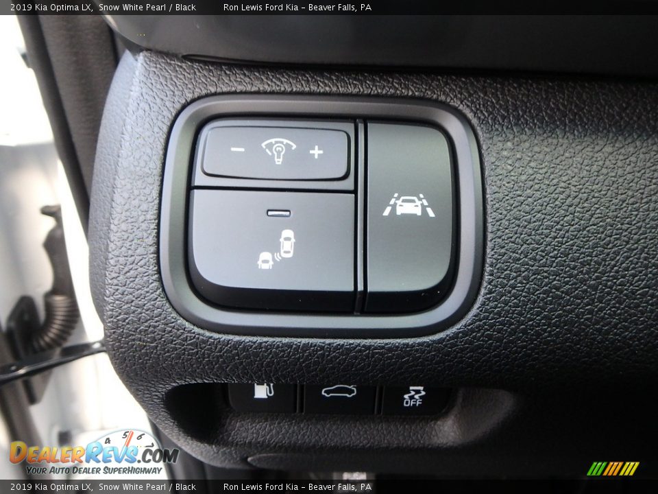 2019 Kia Optima LX Snow White Pearl / Black Photo #16