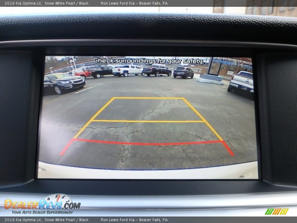2019 Kia Optima LX Snow White Pearl / Black Photo #20