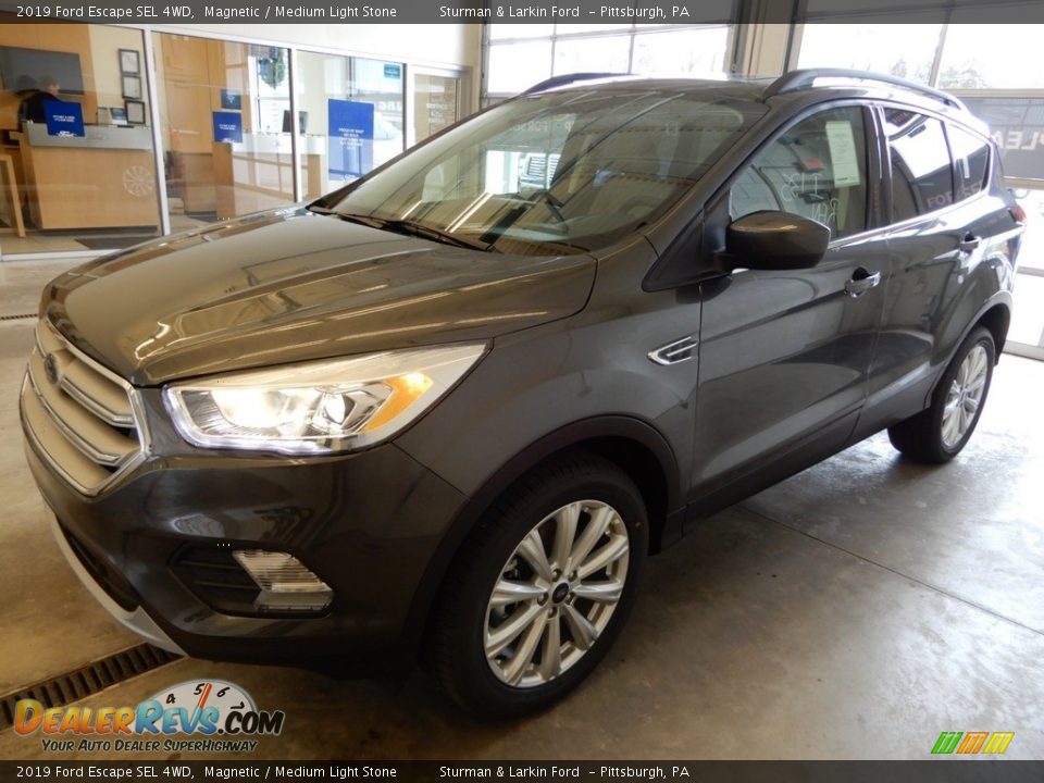 2019 Ford Escape SEL 4WD Magnetic / Medium Light Stone Photo #5