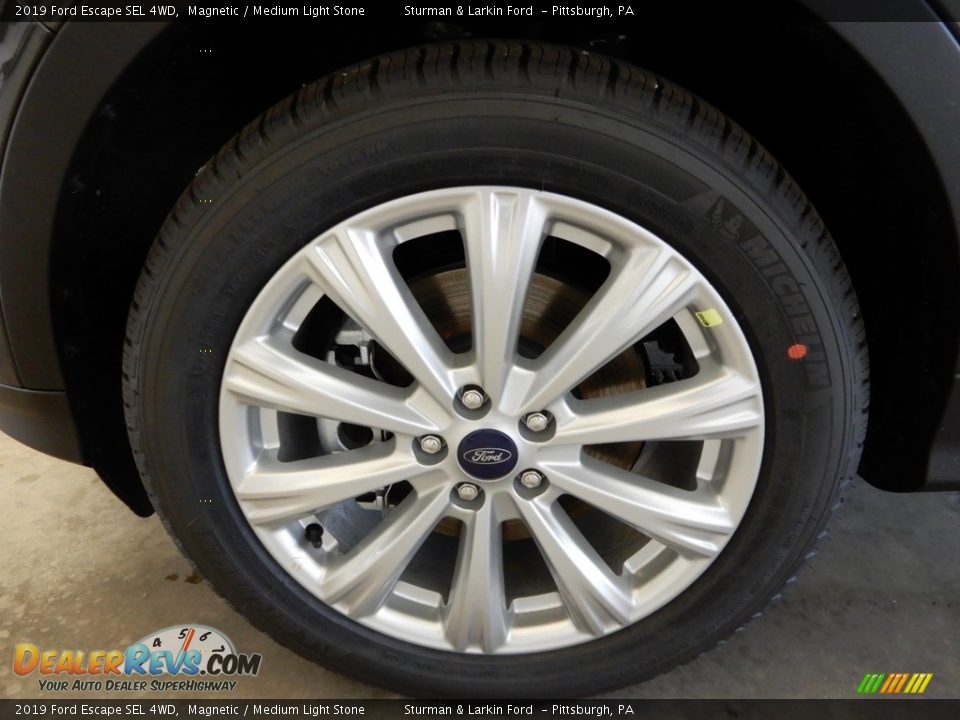 2019 Ford Escape SEL 4WD Magnetic / Medium Light Stone Photo #6