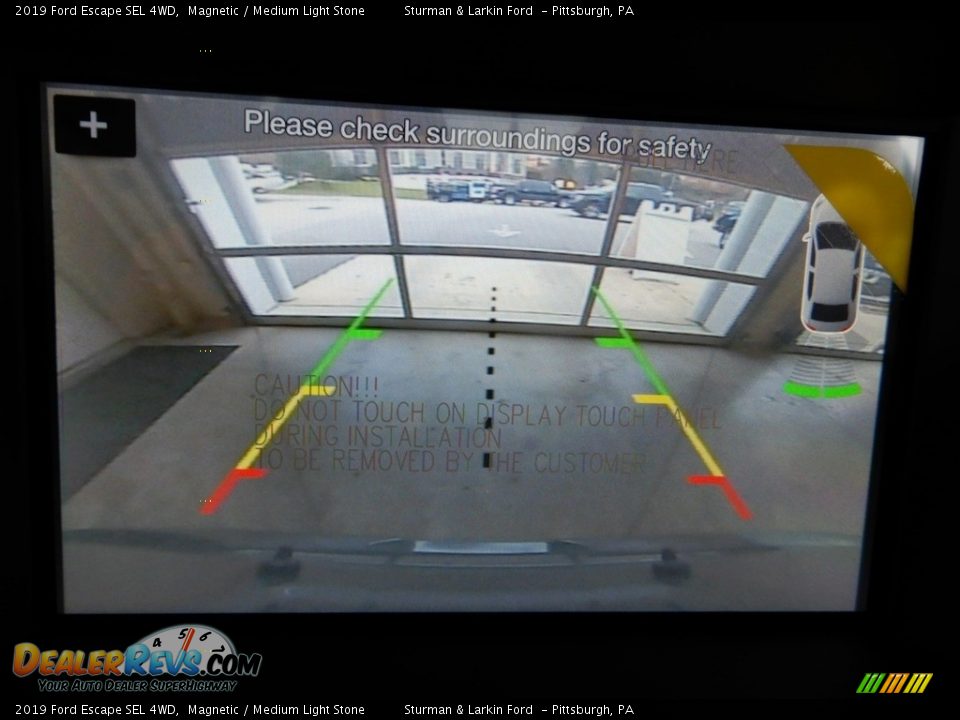 2019 Ford Escape SEL 4WD Magnetic / Medium Light Stone Photo #14