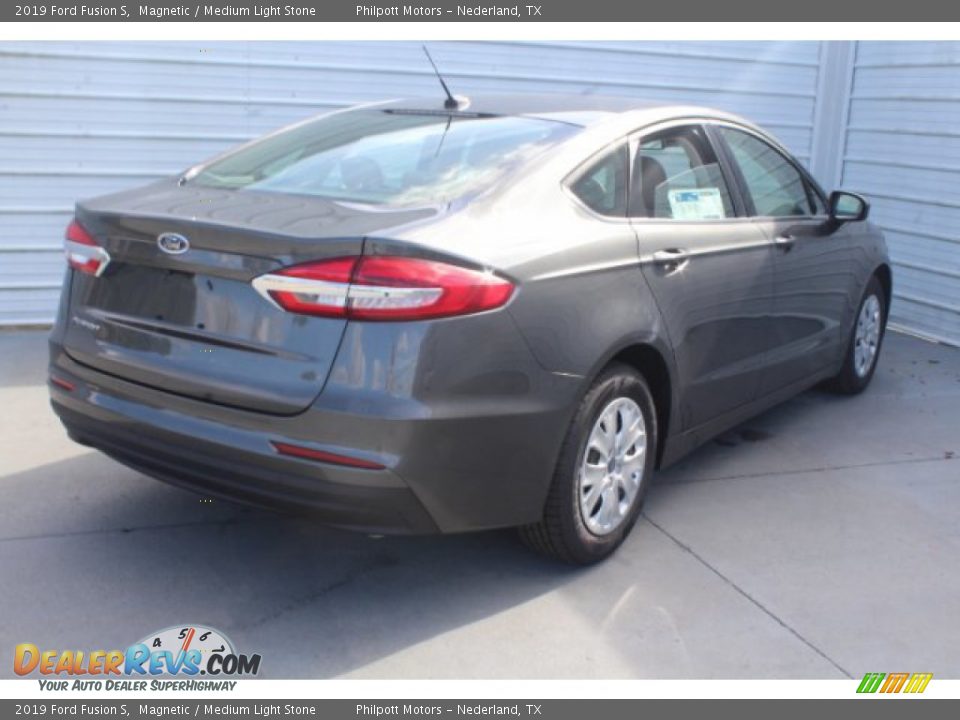 2019 Ford Fusion S Magnetic / Medium Light Stone Photo #15