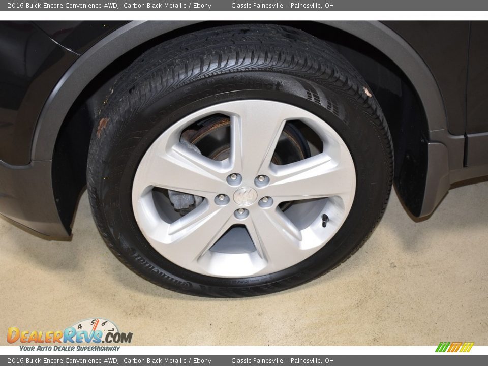 2016 Buick Encore Convenience AWD Carbon Black Metallic / Ebony Photo #5