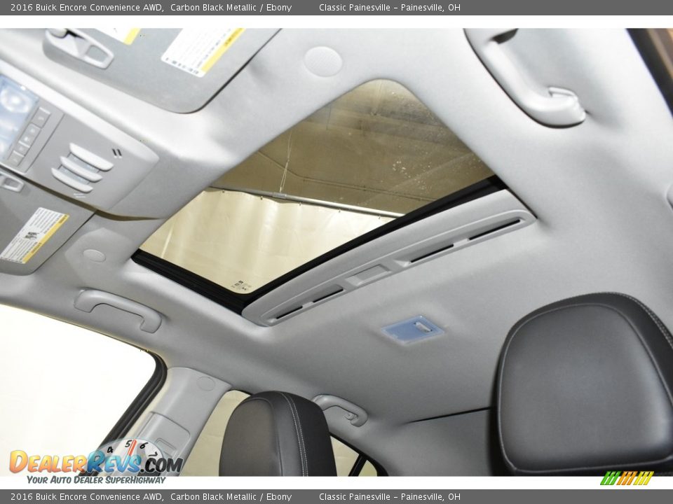 2016 Buick Encore Convenience AWD Carbon Black Metallic / Ebony Photo #7
