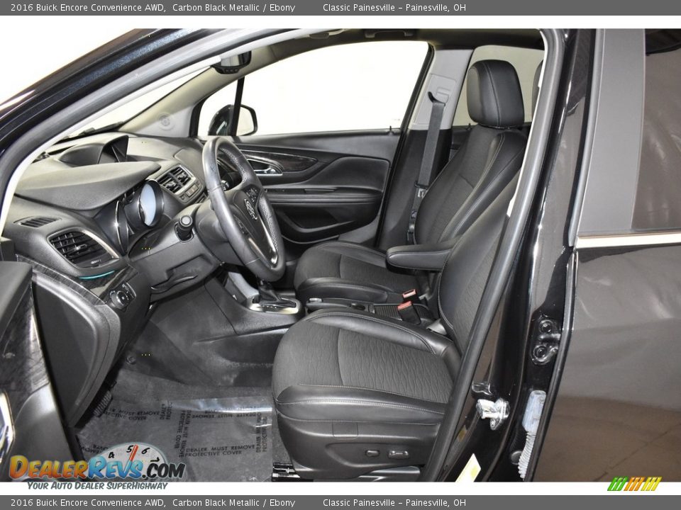 2016 Buick Encore Convenience AWD Carbon Black Metallic / Ebony Photo #8