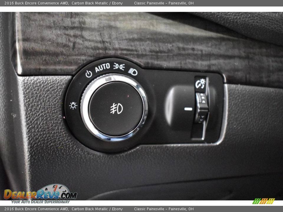2016 Buick Encore Convenience AWD Carbon Black Metallic / Ebony Photo #12