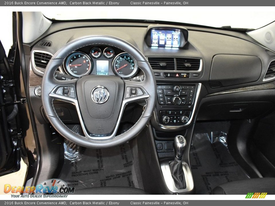 2016 Buick Encore Convenience AWD Carbon Black Metallic / Ebony Photo #13
