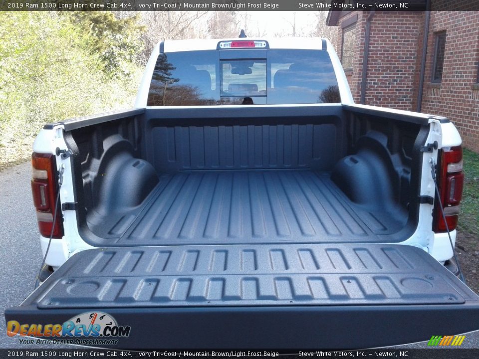 2019 Ram 1500 Long Horn Crew Cab 4x4 Ivory Tri–Coat / Mountain Brown/Light Frost Beige Photo #13