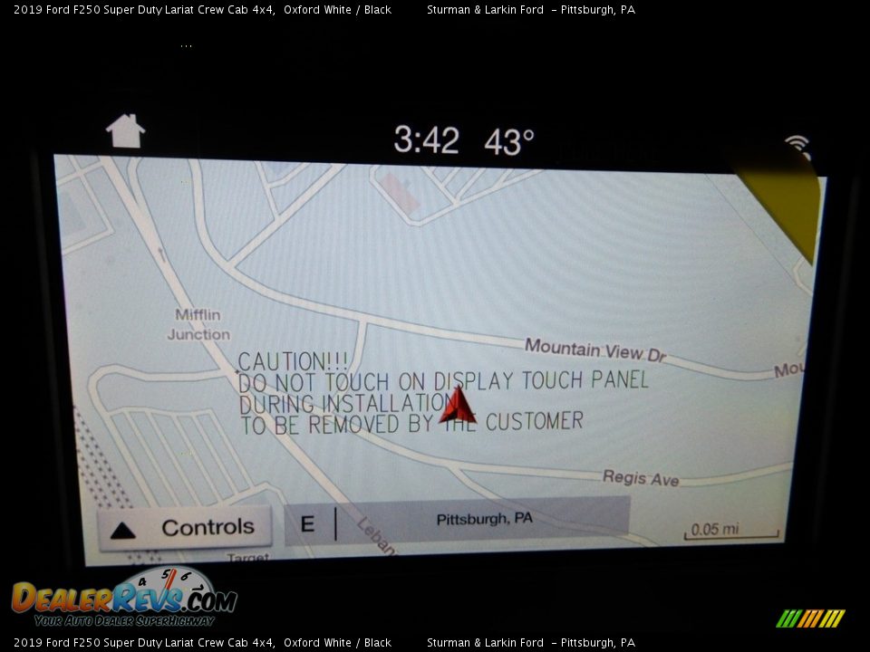 2019 Ford F250 Super Duty Lariat Crew Cab 4x4 Oxford White / Black Photo #13