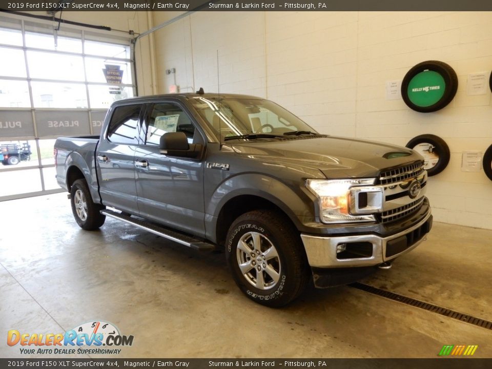 2019 Ford F150 XLT SuperCrew 4x4 Magnetic / Earth Gray Photo #1