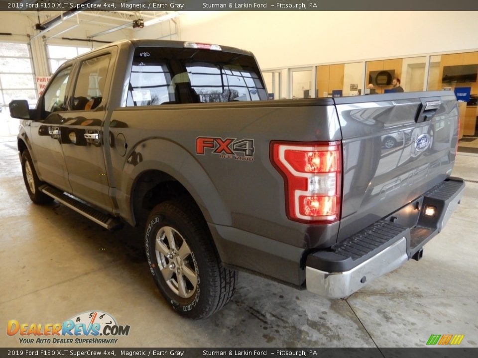 2019 Ford F150 XLT SuperCrew 4x4 Magnetic / Earth Gray Photo #3
