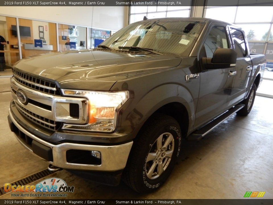 2019 Ford F150 XLT SuperCrew 4x4 Magnetic / Earth Gray Photo #5