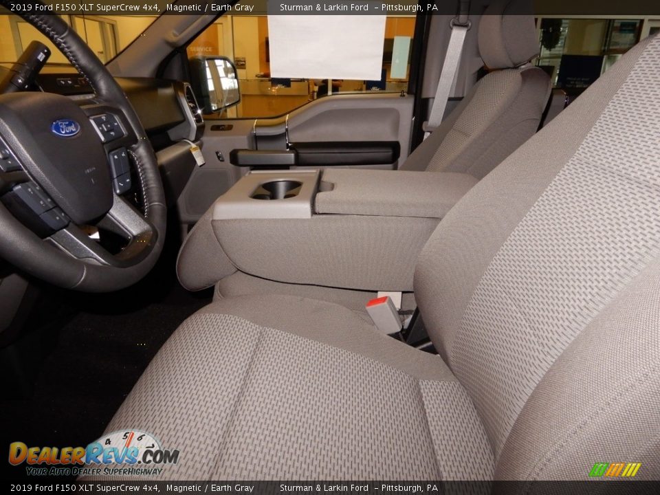 2019 Ford F150 XLT SuperCrew 4x4 Magnetic / Earth Gray Photo #7