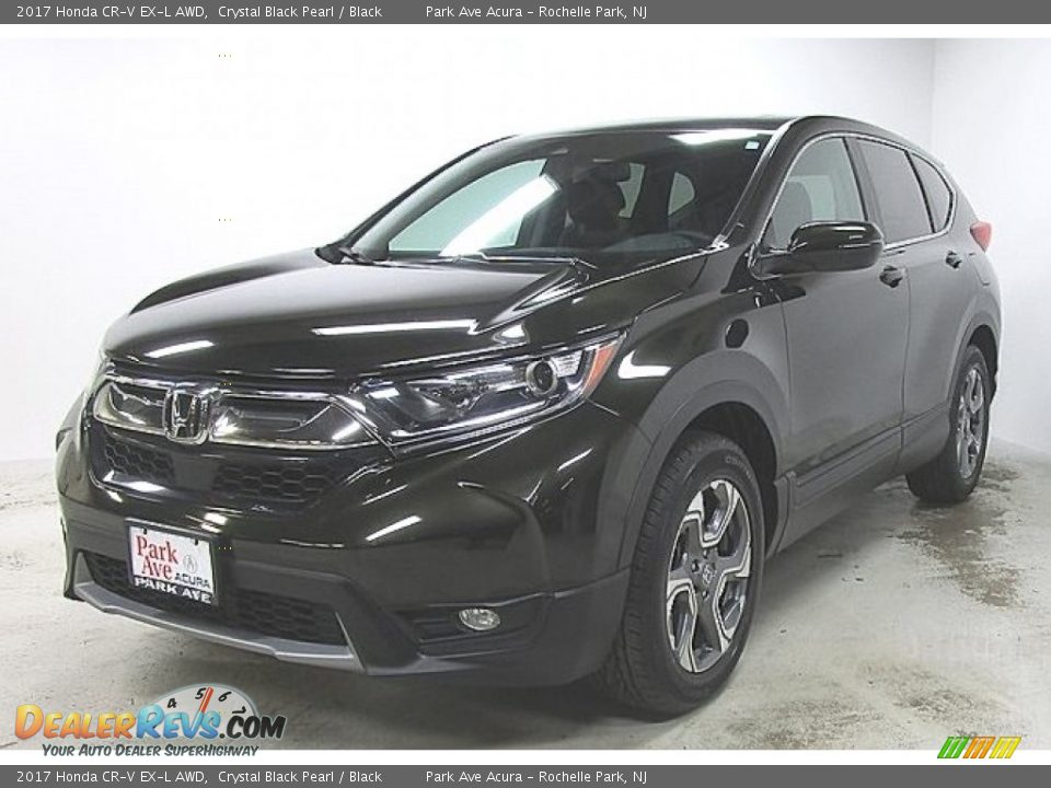 2017 Honda CR-V EX-L AWD Crystal Black Pearl / Black Photo #1