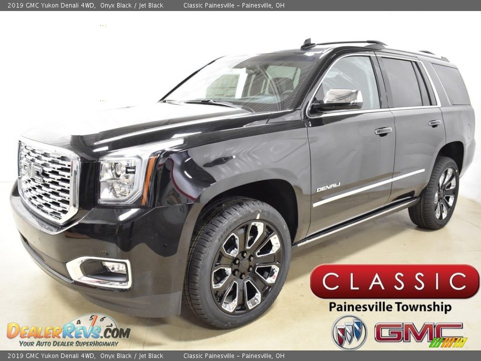 2019 GMC Yukon Denali 4WD Onyx Black / Jet Black Photo #1