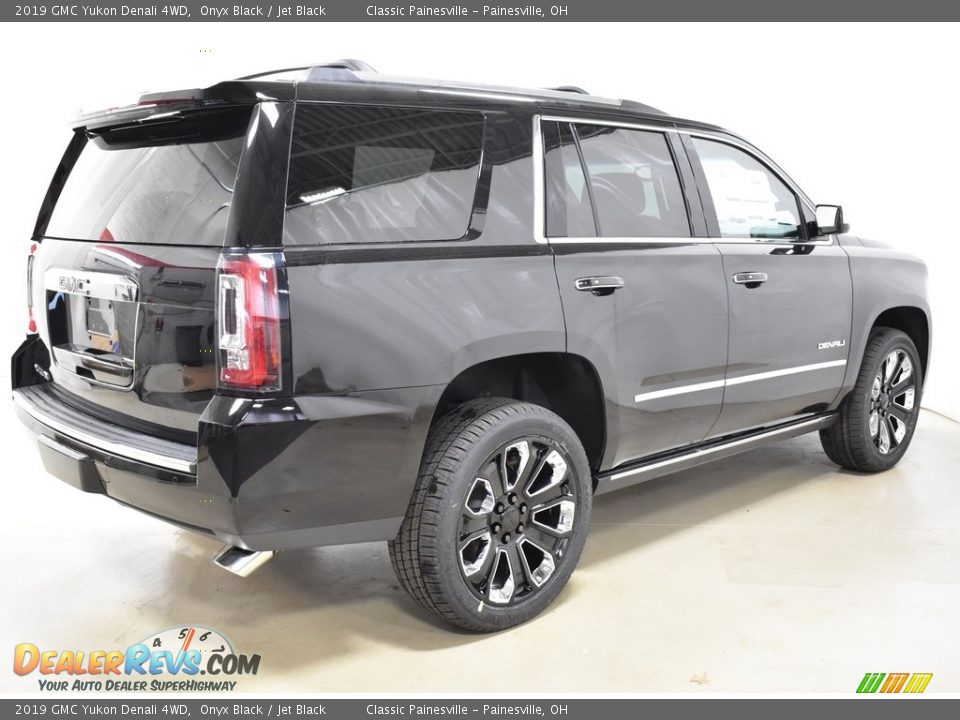 2019 GMC Yukon Denali 4WD Onyx Black / Jet Black Photo #2