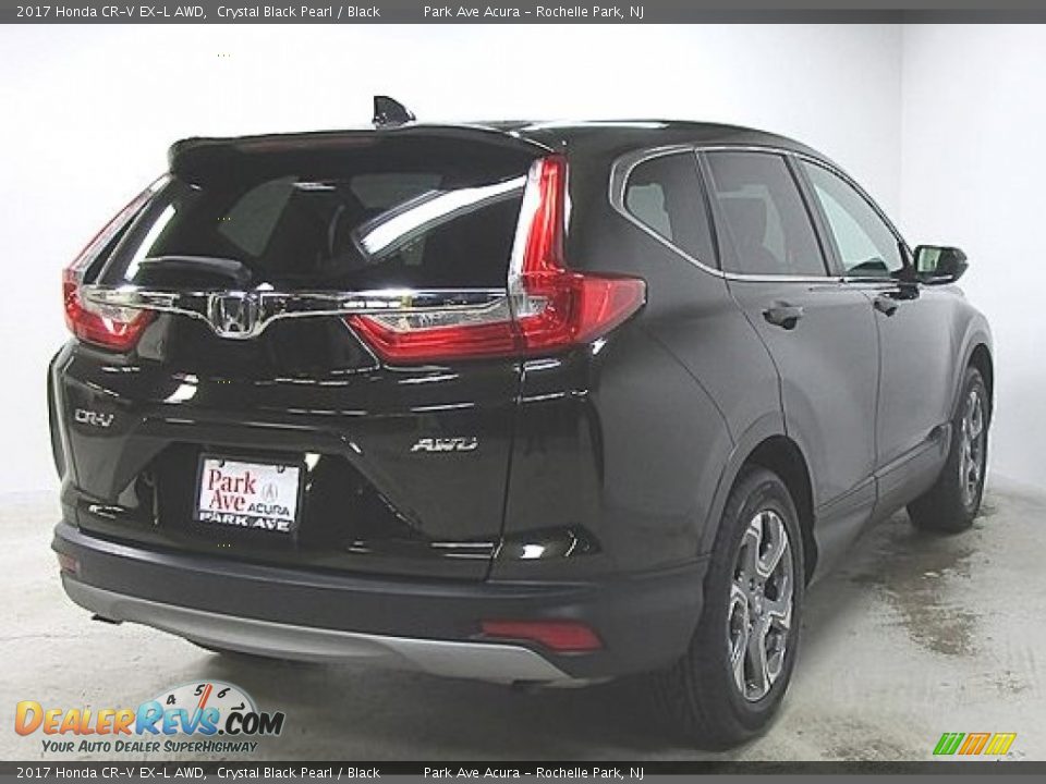 2017 Honda CR-V EX-L AWD Crystal Black Pearl / Black Photo #4