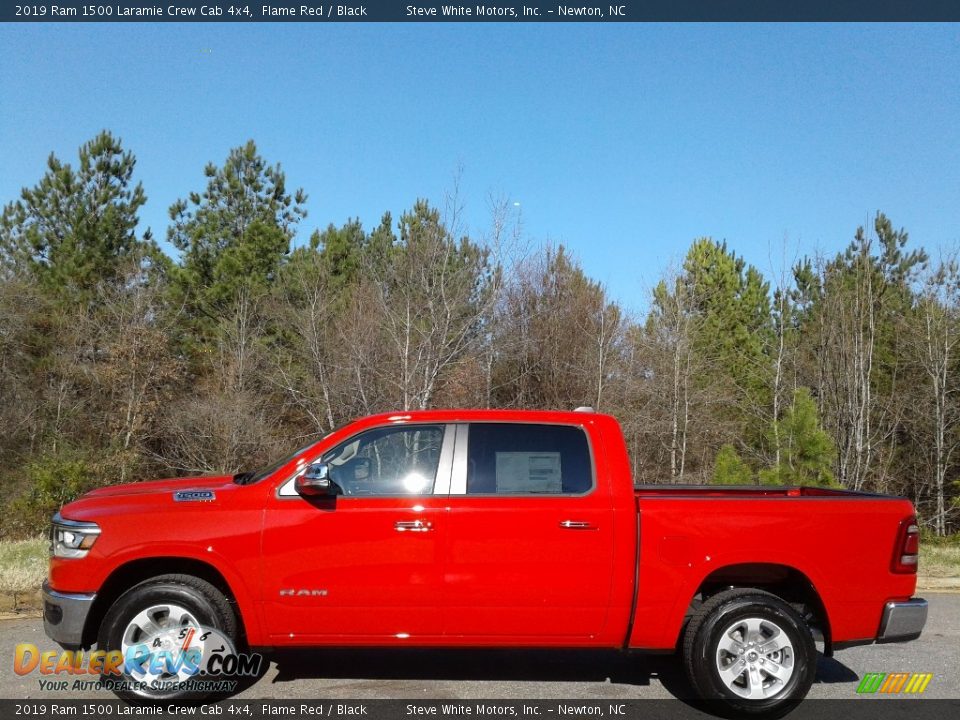 2019 Ram 1500 Laramie Crew Cab 4x4 Flame Red / Black Photo #1