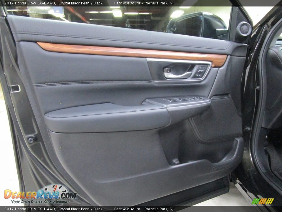 2017 Honda CR-V EX-L AWD Crystal Black Pearl / Black Photo #7