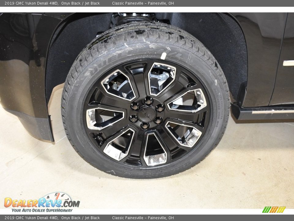 2019 GMC Yukon Denali 4WD Onyx Black / Jet Black Photo #5
