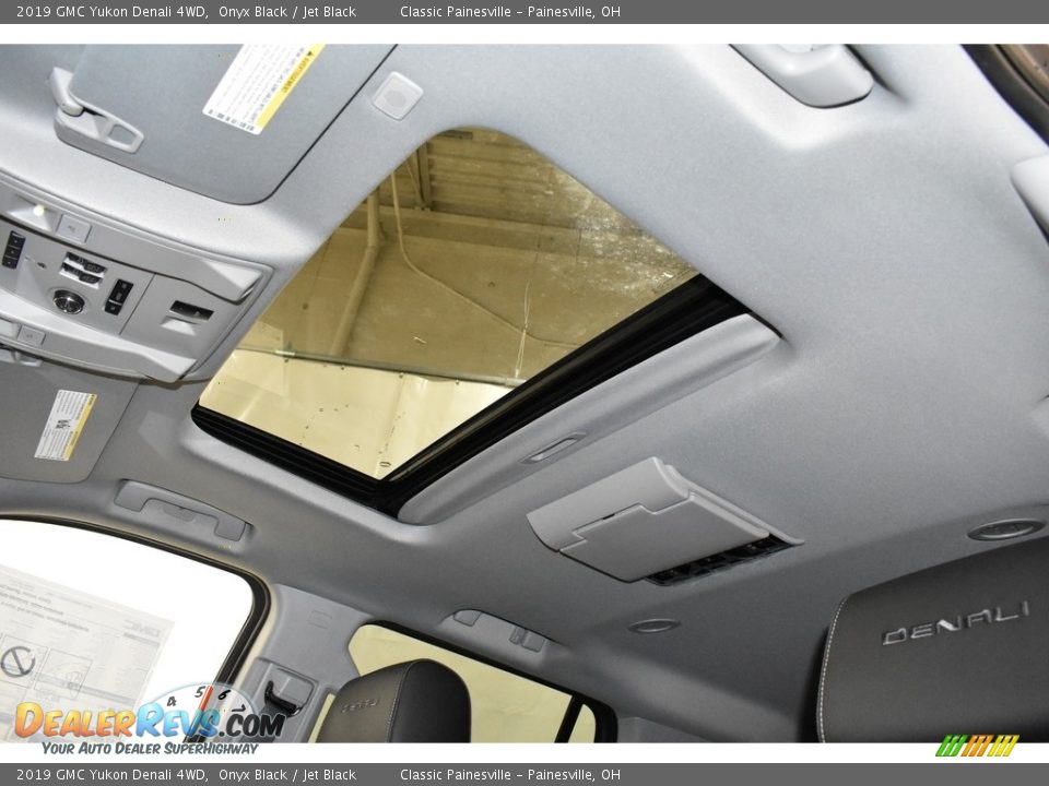 2019 GMC Yukon Denali 4WD Onyx Black / Jet Black Photo #6