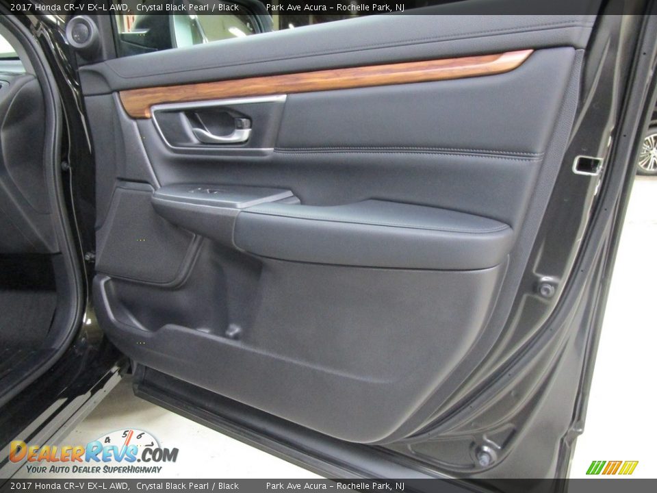 2017 Honda CR-V EX-L AWD Crystal Black Pearl / Black Photo #13