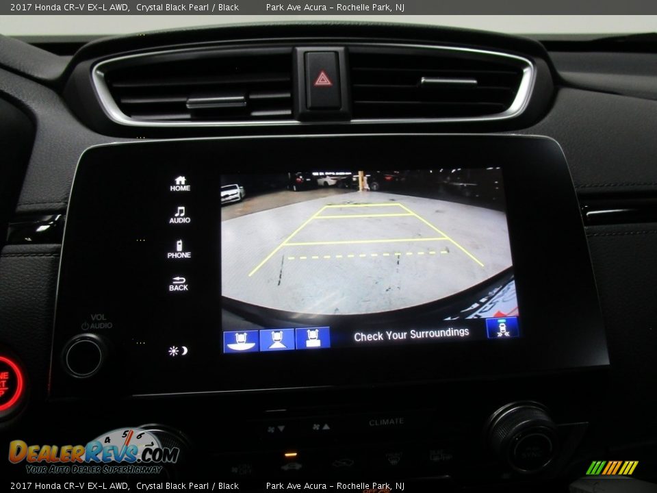 2017 Honda CR-V EX-L AWD Crystal Black Pearl / Black Photo #25