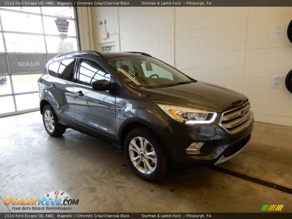 2019 Ford Escape SEL 4WD Magnetic / Chromite Gray/Charcoal Black Photo #1