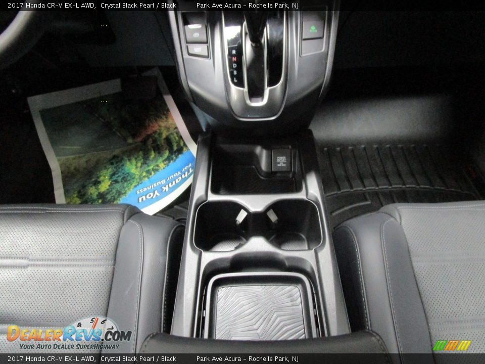 2017 Honda CR-V EX-L AWD Crystal Black Pearl / Black Photo #26