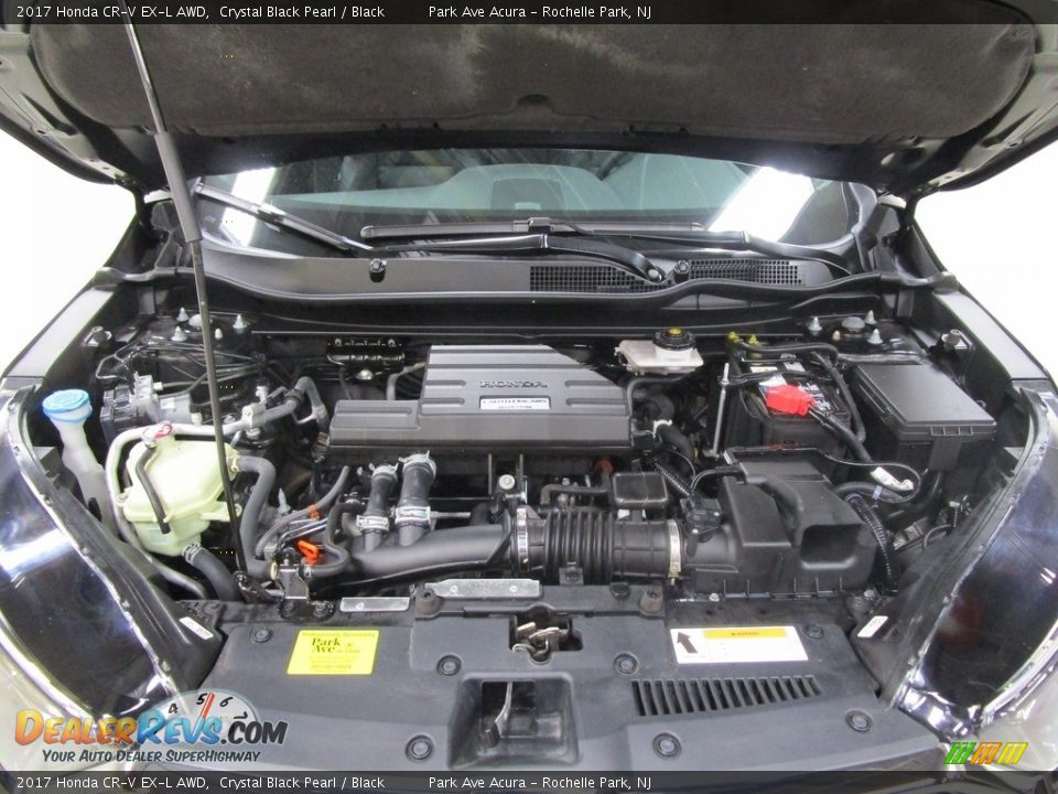 2017 Honda CR-V EX-L AWD Crystal Black Pearl / Black Photo #28