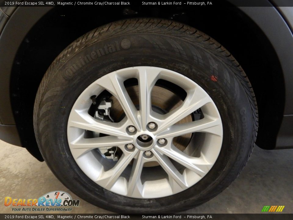 2019 Ford Escape SEL 4WD Magnetic / Chromite Gray/Charcoal Black Photo #6