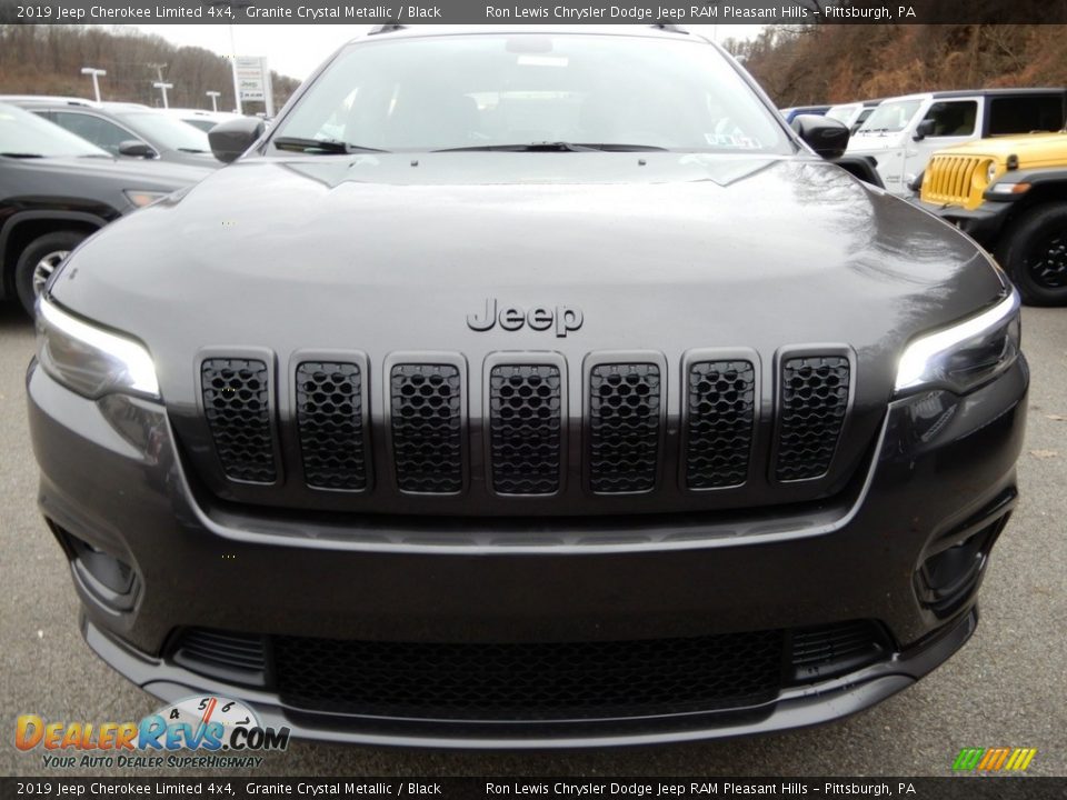 2019 Jeep Cherokee Limited 4x4 Granite Crystal Metallic / Black Photo #9