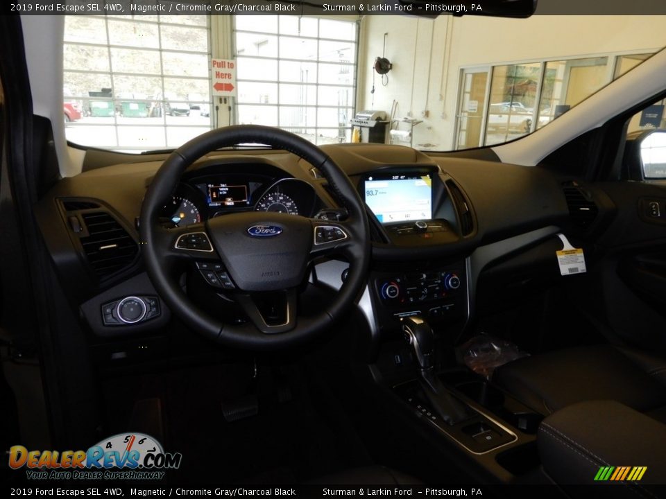 2019 Ford Escape SEL 4WD Magnetic / Chromite Gray/Charcoal Black Photo #9