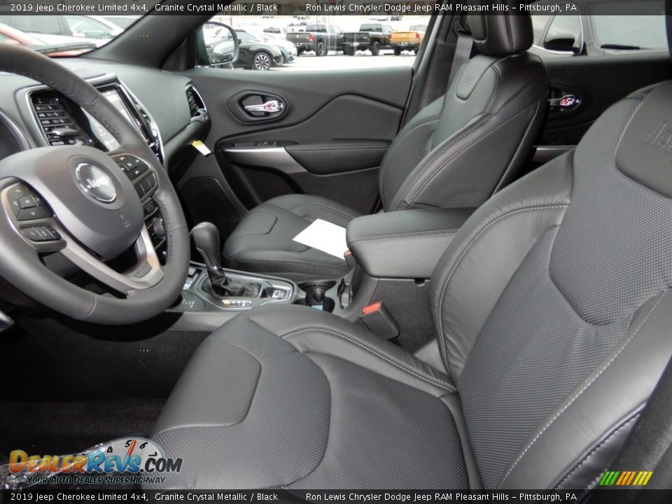 2019 Jeep Cherokee Limited 4x4 Granite Crystal Metallic / Black Photo #11