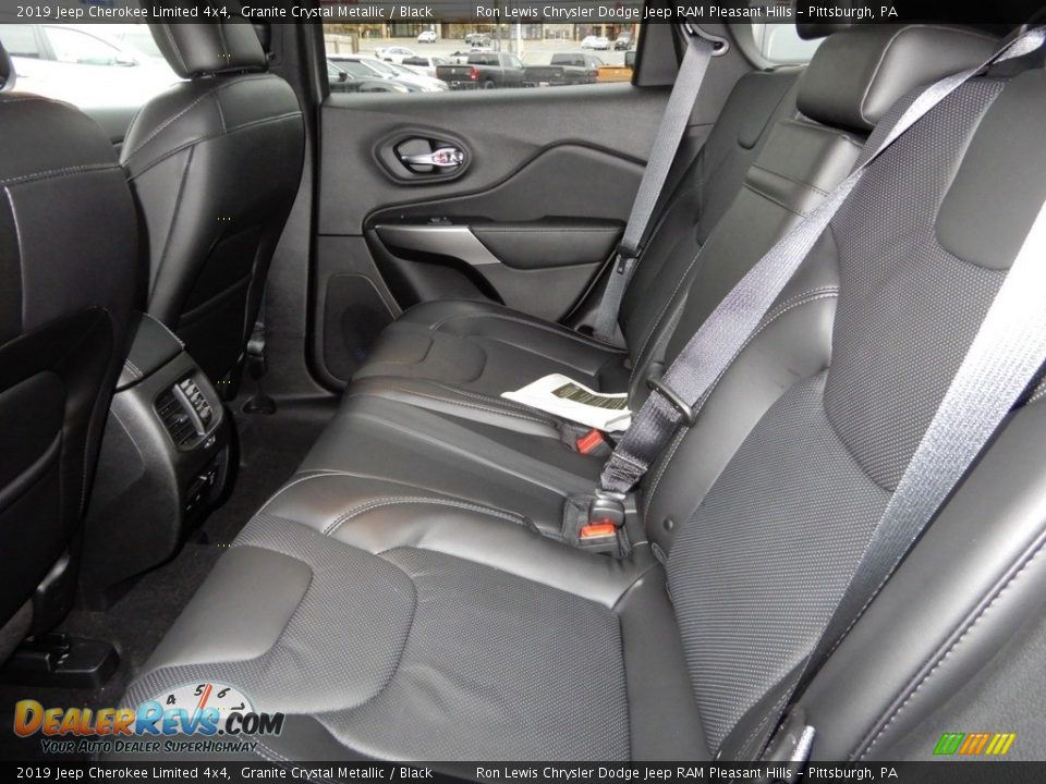 2019 Jeep Cherokee Limited 4x4 Granite Crystal Metallic / Black Photo #12
