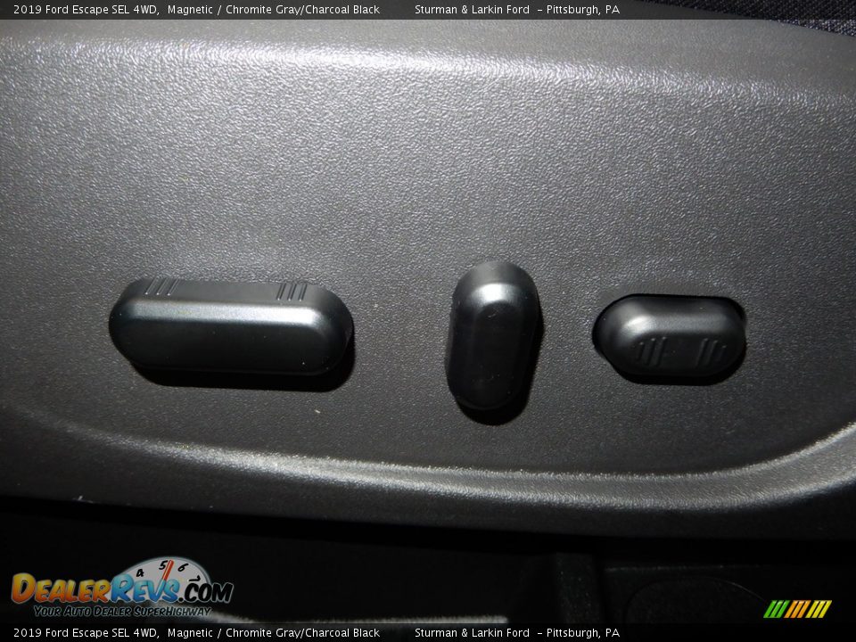 2019 Ford Escape SEL 4WD Magnetic / Chromite Gray/Charcoal Black Photo #12
