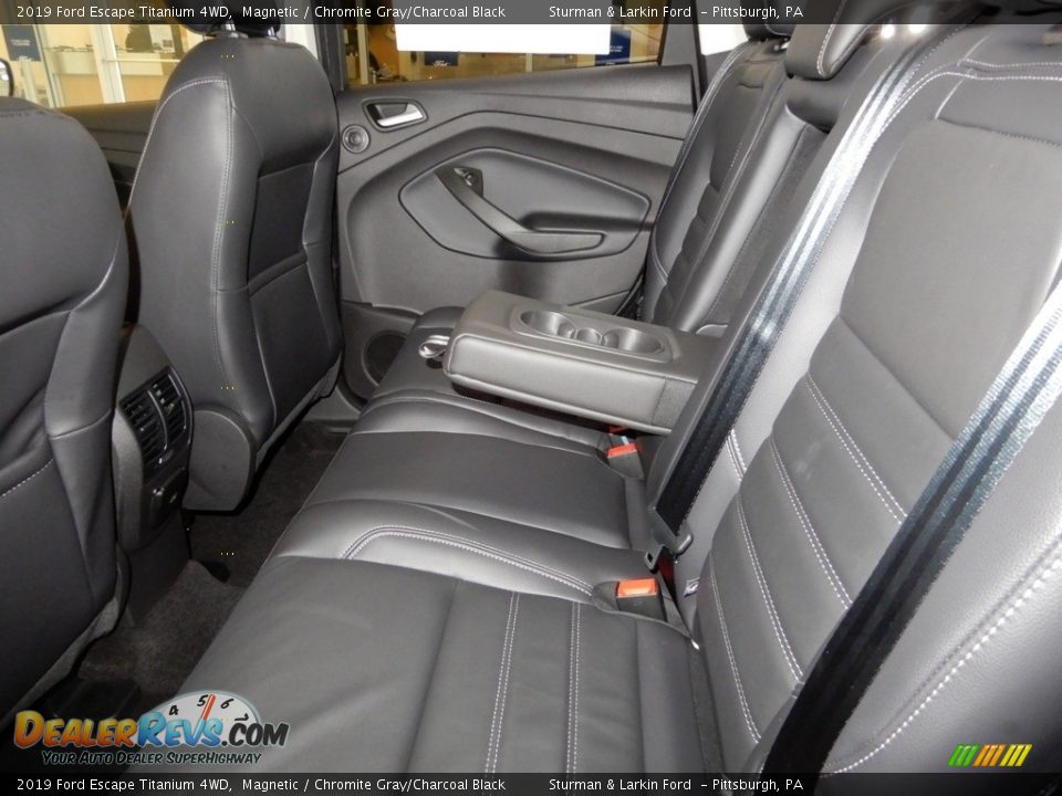 2019 Ford Escape Titanium 4WD Magnetic / Chromite Gray/Charcoal Black Photo #8