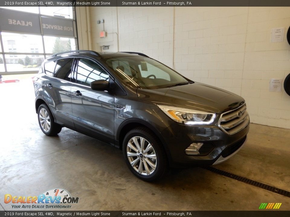 2019 Ford Escape SEL 4WD Magnetic / Medium Light Stone Photo #1