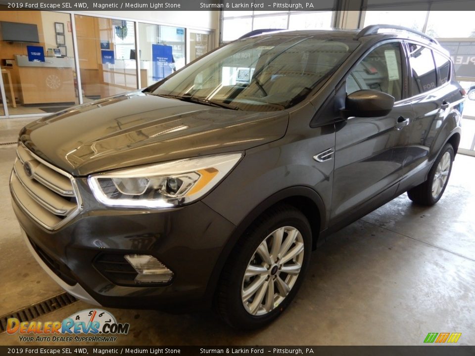2019 Ford Escape SEL 4WD Magnetic / Medium Light Stone Photo #5