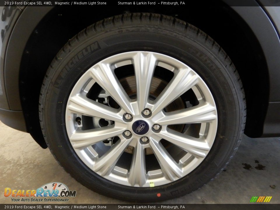 2019 Ford Escape SEL 4WD Magnetic / Medium Light Stone Photo #6