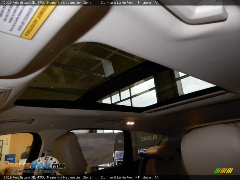 2019 Ford Escape SEL 4WD Magnetic / Medium Light Stone Photo #13