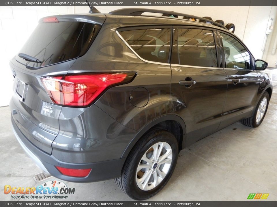 2019 Ford Escape SEL 4WD Magnetic / Chromite Gray/Charcoal Black Photo #2