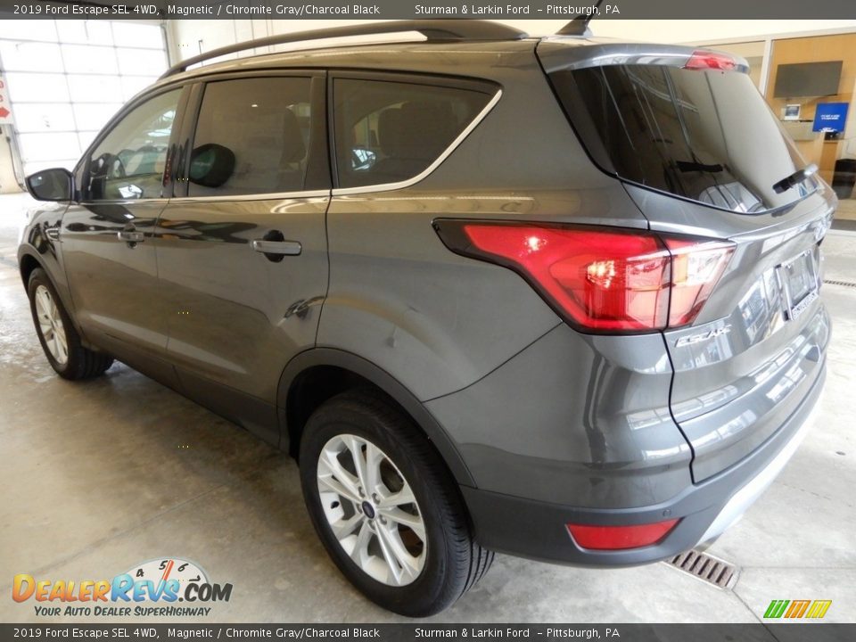 2019 Ford Escape SEL 4WD Magnetic / Chromite Gray/Charcoal Black Photo #4