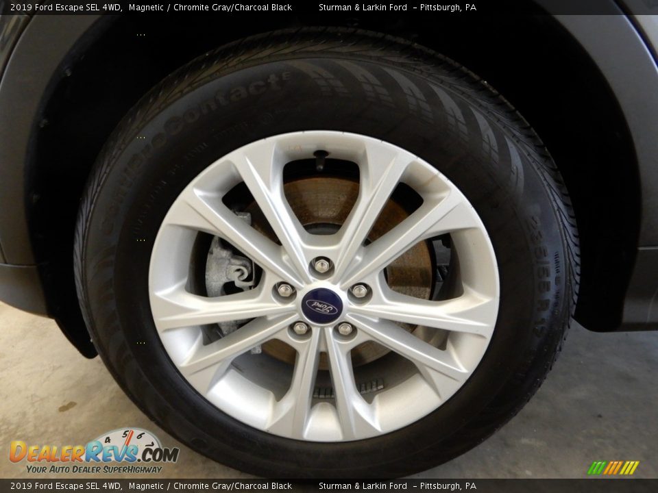 2019 Ford Escape SEL 4WD Magnetic / Chromite Gray/Charcoal Black Photo #6