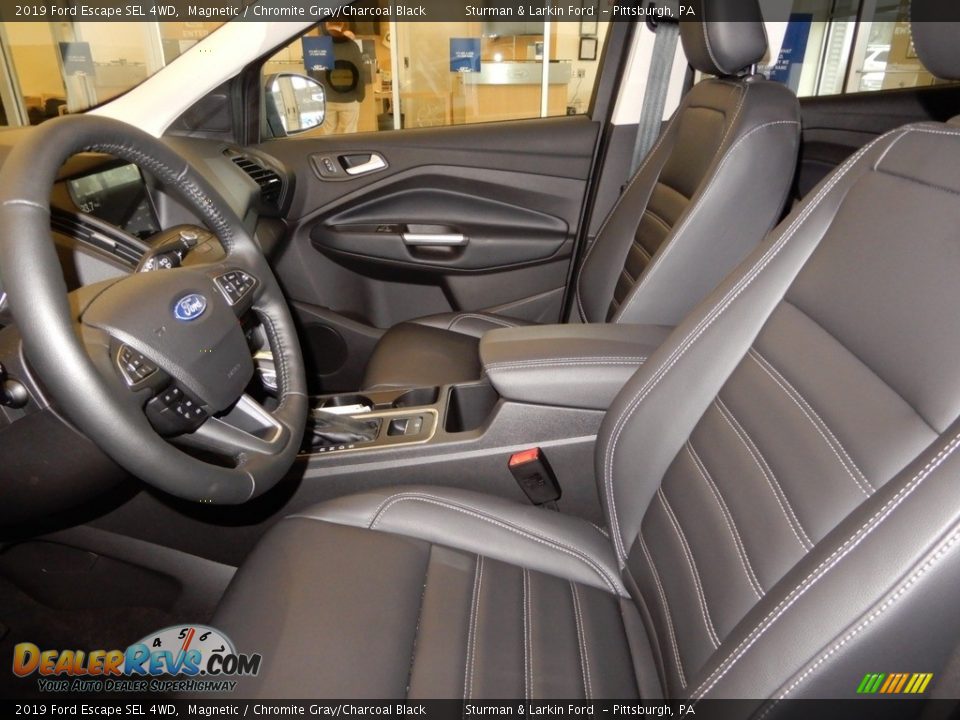 2019 Ford Escape SEL 4WD Magnetic / Chromite Gray/Charcoal Black Photo #7