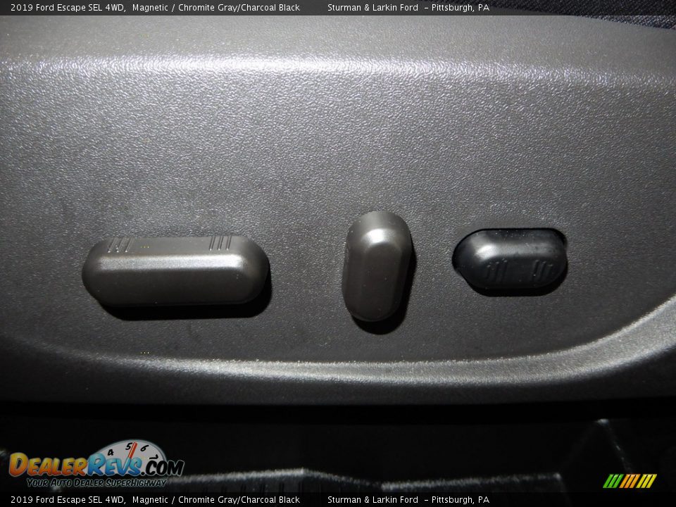 2019 Ford Escape SEL 4WD Magnetic / Chromite Gray/Charcoal Black Photo #12