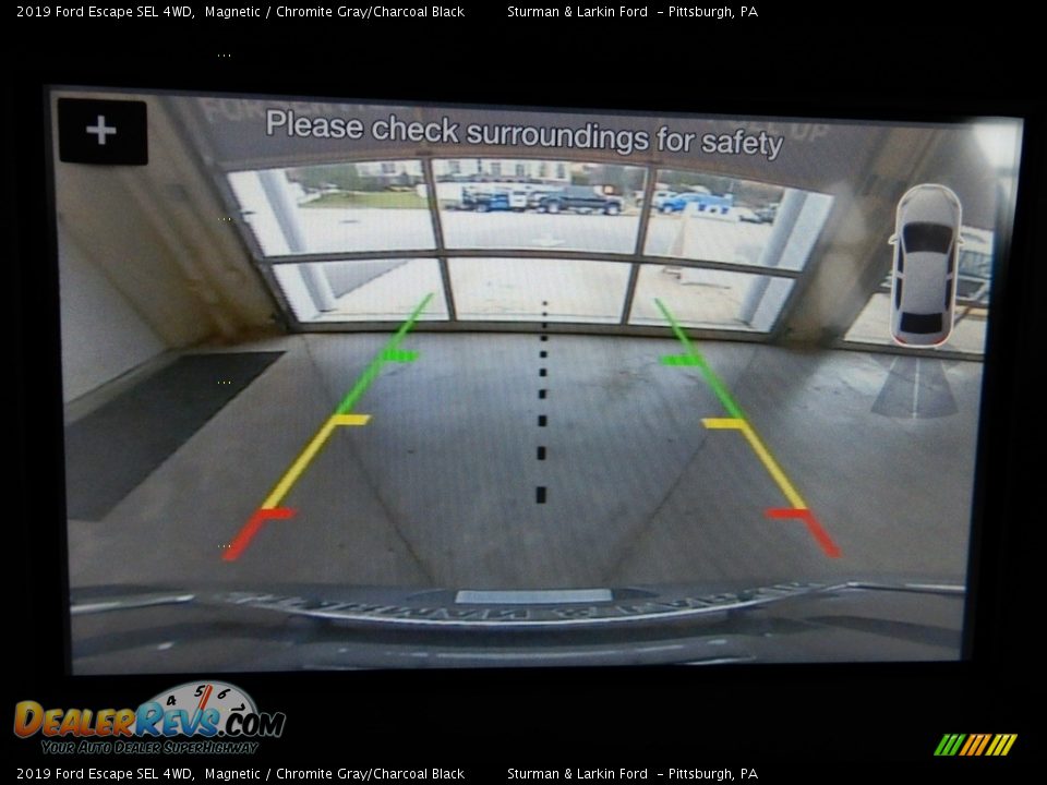 2019 Ford Escape SEL 4WD Magnetic / Chromite Gray/Charcoal Black Photo #14