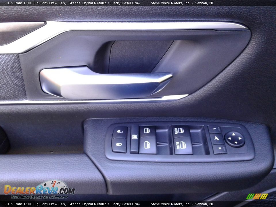 2019 Ram 1500 Big Horn Crew Cab Granite Crystal Metallic / Black/Diesel Gray Photo #9