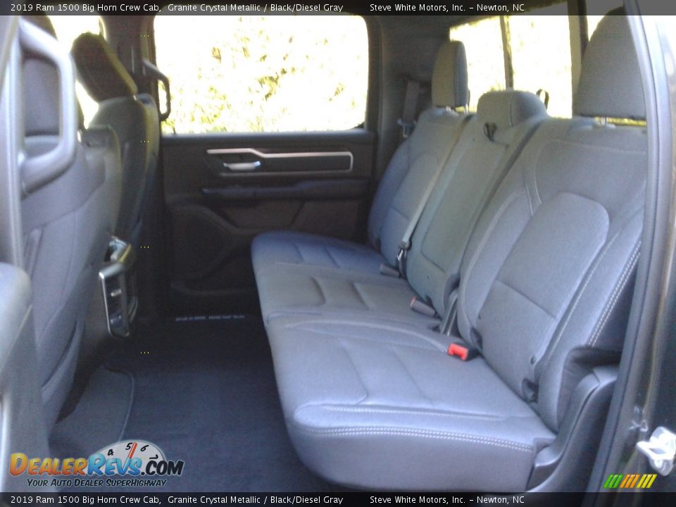 2019 Ram 1500 Big Horn Crew Cab Granite Crystal Metallic / Black/Diesel Gray Photo #11