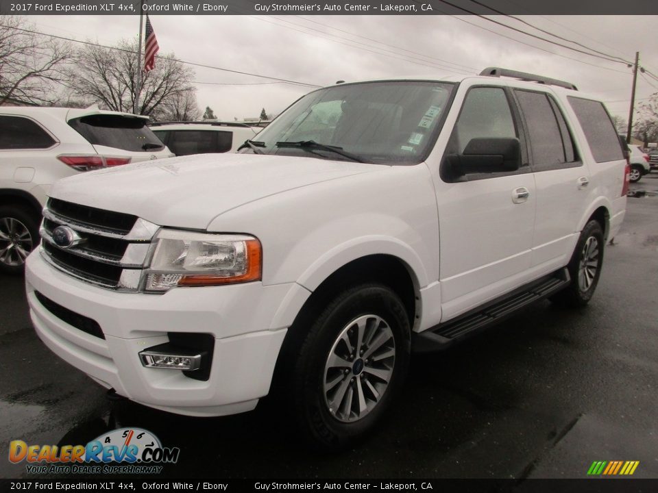 2017 Ford Expedition XLT 4x4 Oxford White / Ebony Photo #3